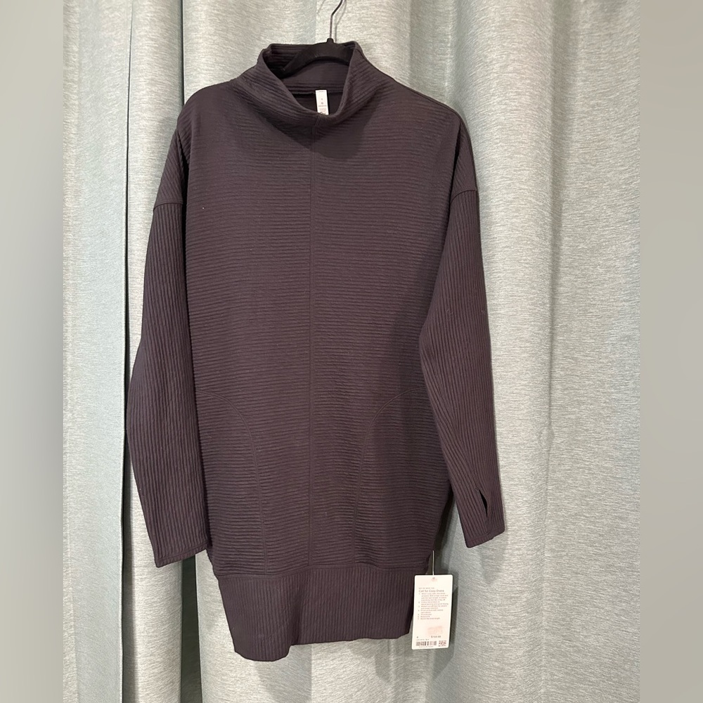 Lululemon Black Call for Cozy Dress